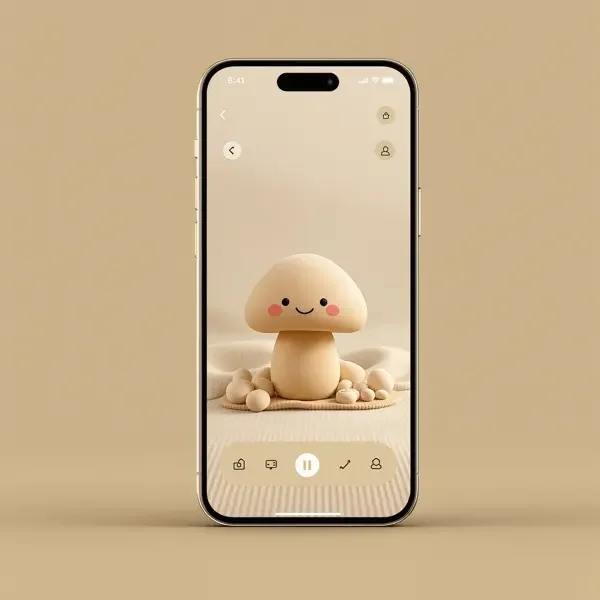 蘑菇视频APP界面